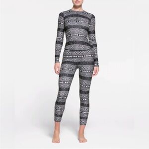 Skims Pointelle logo legging